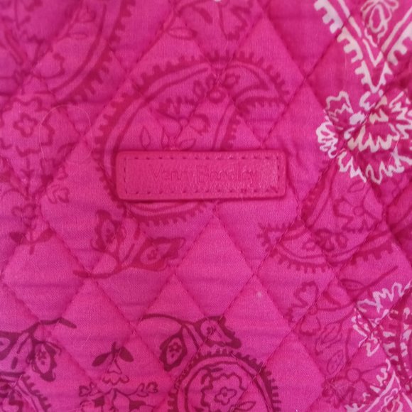 Vera Bradley Small Stamped Paisley Pattern Tote - Picture 2 of 4